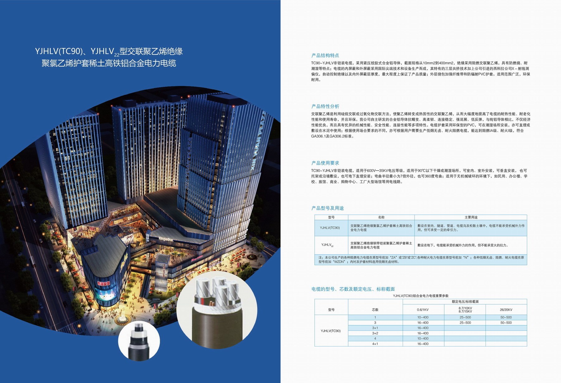 YJHLV(TC90)、YJHLV22型交聯(lián)聚乙烯聚乙烯護(hù)套鋁合金電力電纜.jpg YJHLV(TC90)、YJHLV22型交聯(lián)聚乙烯聚乙烯護(hù)套鋁合金電力電纜.jpg